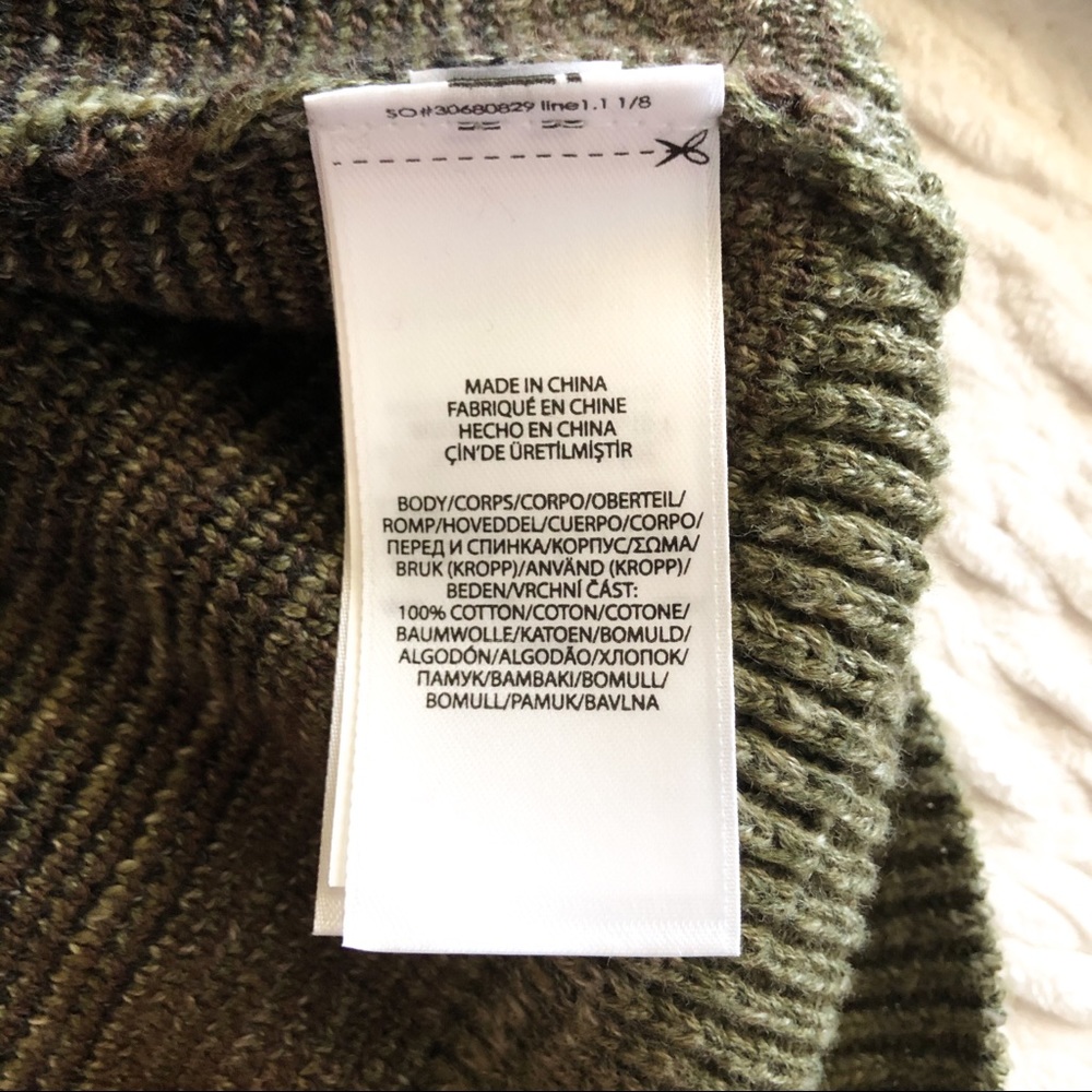 $149 Polo Ralph Lauren Camo Sweater Men’s Medium - Picture 3 of 4